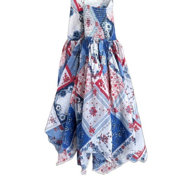 emma’s garden Other - ❣️DRESS RED WHITE AND BLUE ADJUSTABLE TANK STRAPS FLOWING HEM❣️
